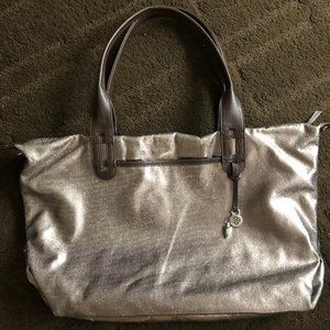 Stella & Dot 'How Does She Do It' Metallic Tote